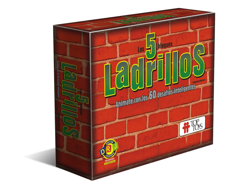 5 Ladrillos: Rompecabezas Inteligente - Juego de Ingenio 5 Ladrillos: Rompecabezas Inteligente - Juego de Ingenio | TOP TOYS