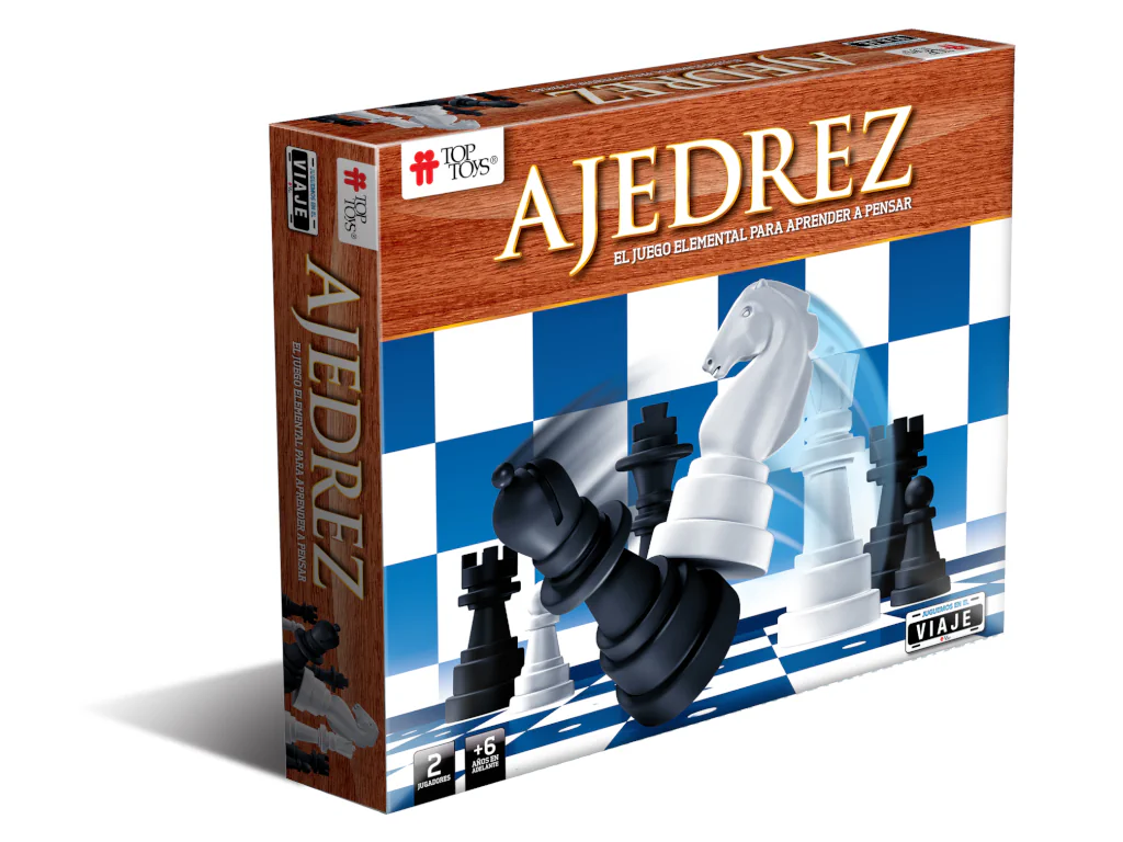 Ajedrez - Juego Elemental de Ingenio | TOP TOYS