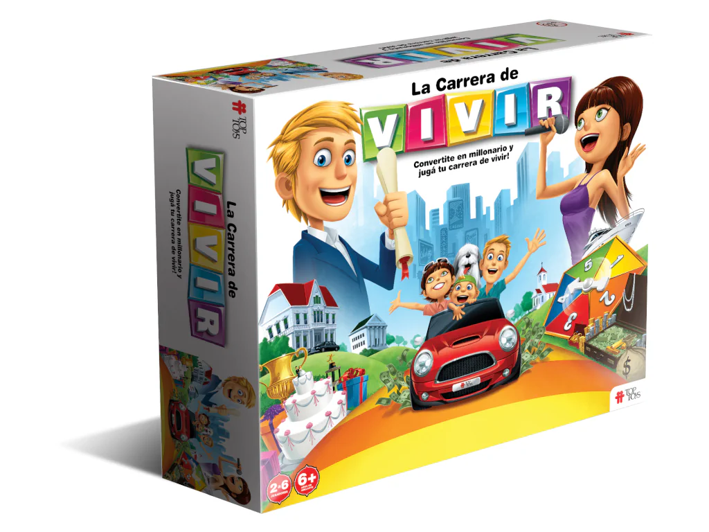 La Carrera de Vivir - Juego Familiar | TOP TOYS