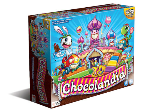 Chocolandia: Juego de Mesa Infantil de Colores