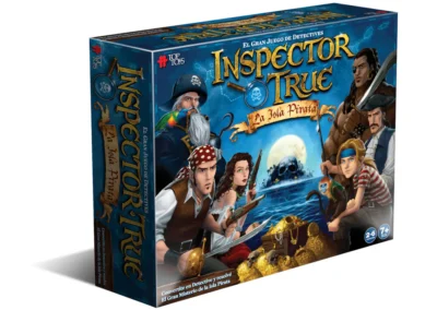 Inspector True: La Isla Pirata – Juego de Mesa Familiar