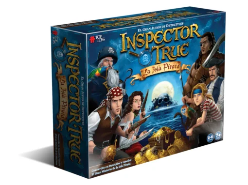 Inspector True: La Isla Pirata – Juego de Mesa Familiar
