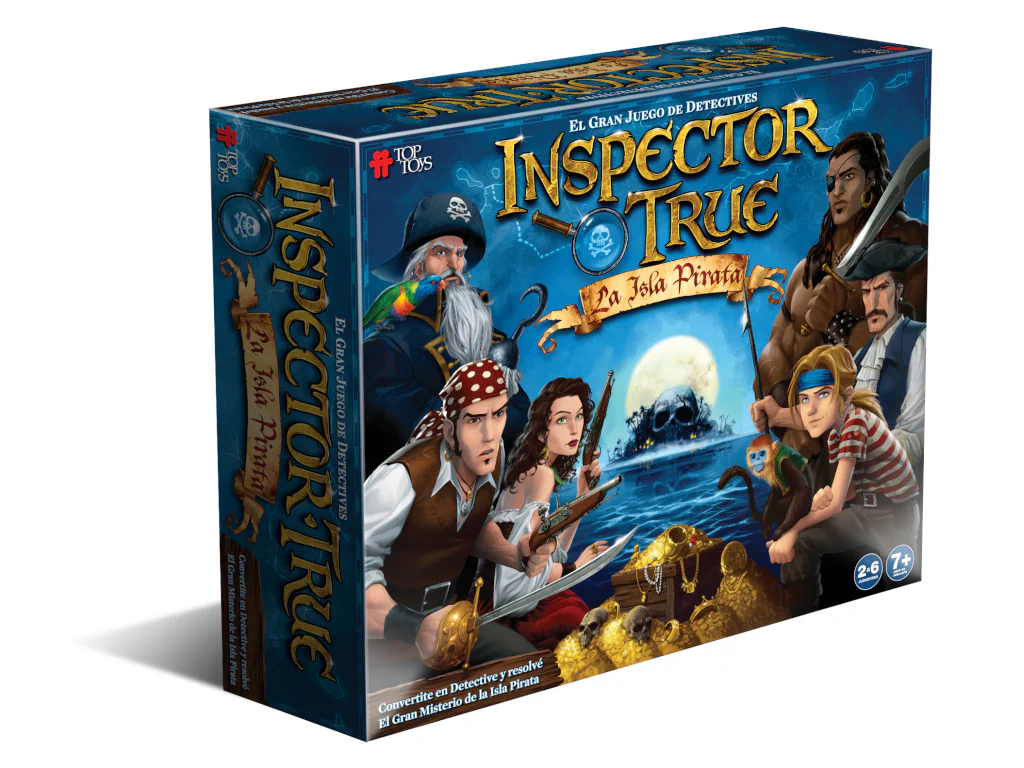 Inspector True: La Isla Pirata - Juego Familiar | TOP TOYS