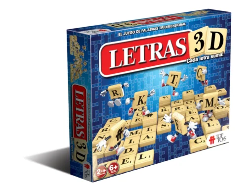 Letras 3D – Juego de Palabras Tridimensional