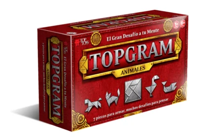 Topgram: Animales – Juego de Mesa de Ingenio