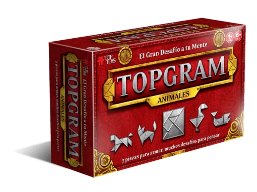 Topgram: Animales – Juego de Mesa de Ingenio