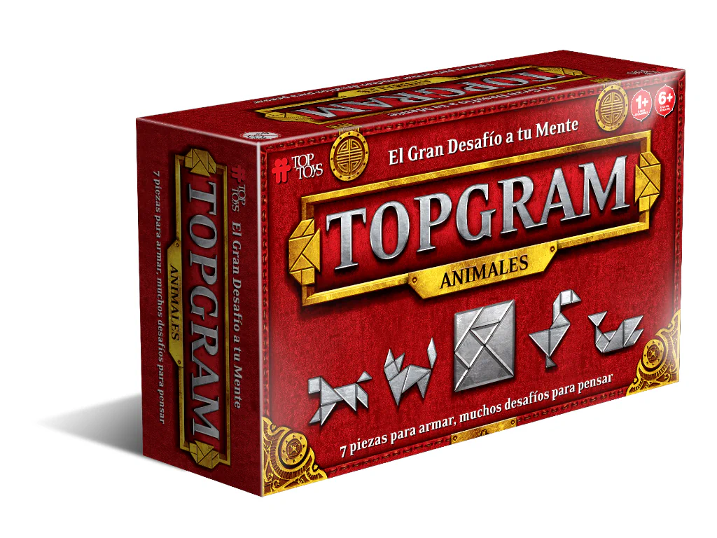 Topgram Animales: Juego de Ingenio Topgram Animales: Juego de Ingenio | TOP TOYS