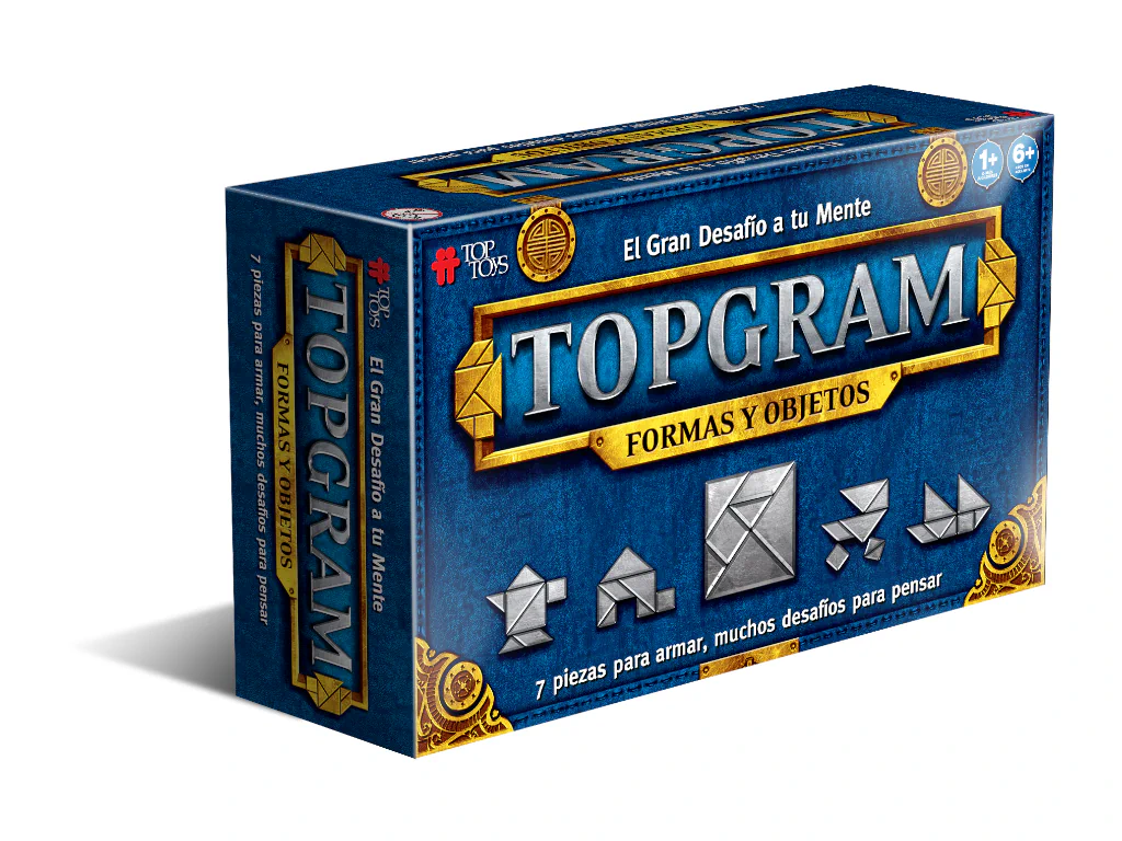 Topgram: Formas y Objetos - Juego de Ingenio Topgram: Formas y Objetos - Juego de Ingenio | TOP TOYS