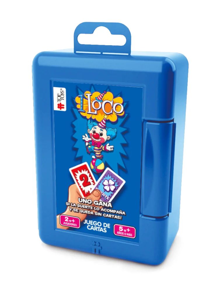 1 Loco - Juego de Cartas Familiar | TOP TOYS