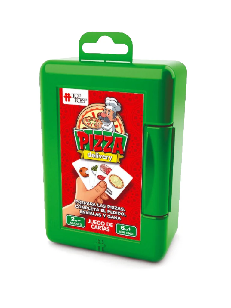 PIzza Delivery - Juego de Cartas Familiar | TOP TOYS