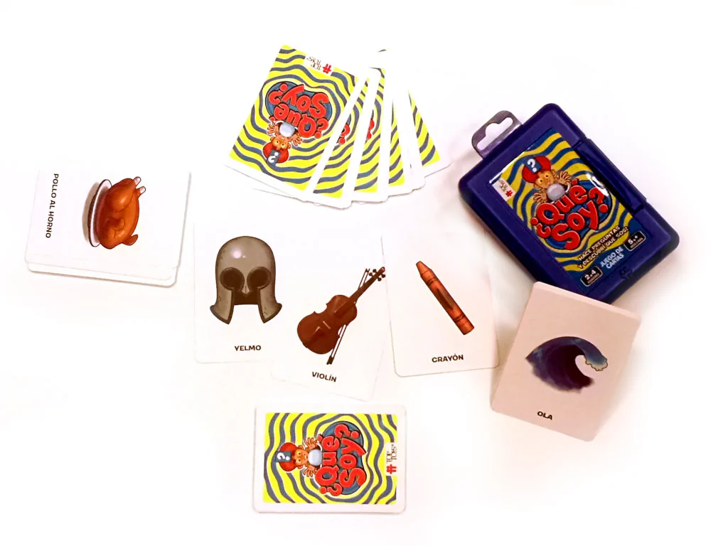 Componentes: ¿Qué Soy? - Juego de Cartas Familiar | TOP TOYS