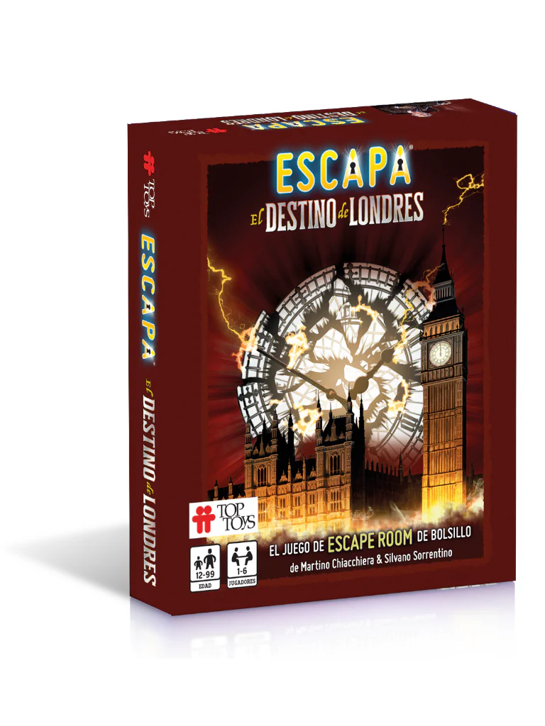 ¡ESCAPA! El Destino de Londres - Escape Room | TOP TOYS