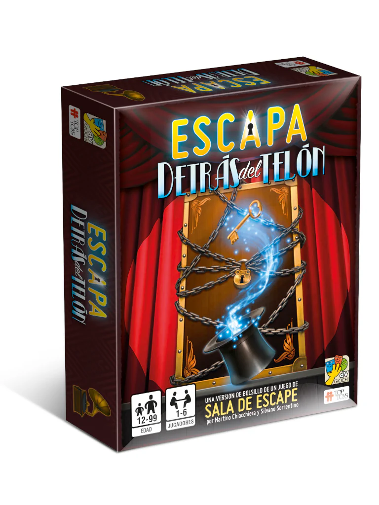ESCAPA: Detr&aacute;s del Tel&oacute;n - Escape Room | TOP TOYS