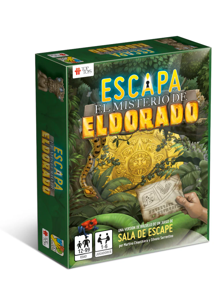 ESCAPA: El Misterio de El Dorado - Escape Room | TOP TOYS