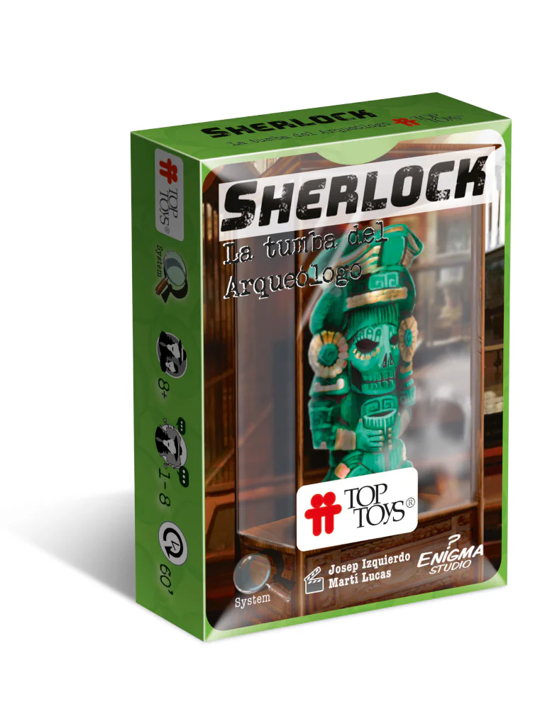 Sherlock: La Tumba del Arqueólogo - Escape Room | TOP TOYS