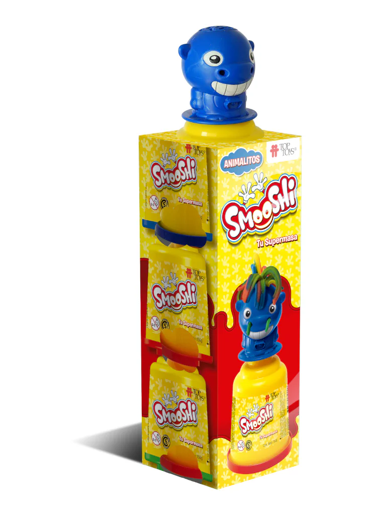 Smooshi Animalitos 3 Potes ¡Tu súpermasa para jugar! Juego Infantil | TOP TOYS
