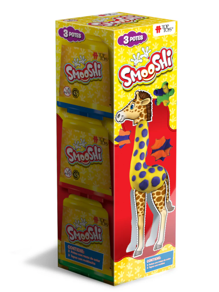 Smooshi Pack 3 Potes ¡Tu súpermasa para jugar! Juego Infantil | TOP TOYS