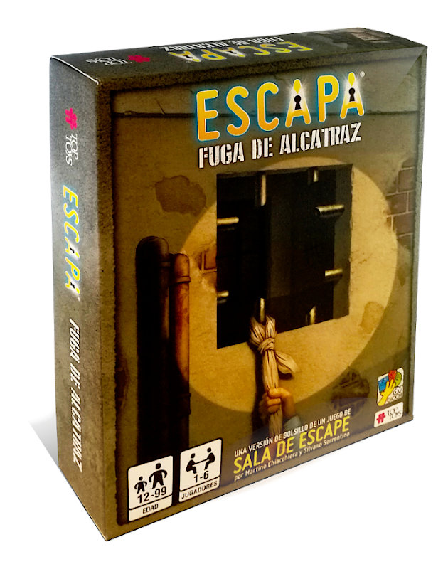 ESCAPA: Fuga de Alcatraz - Escape Room | TOP TOYS