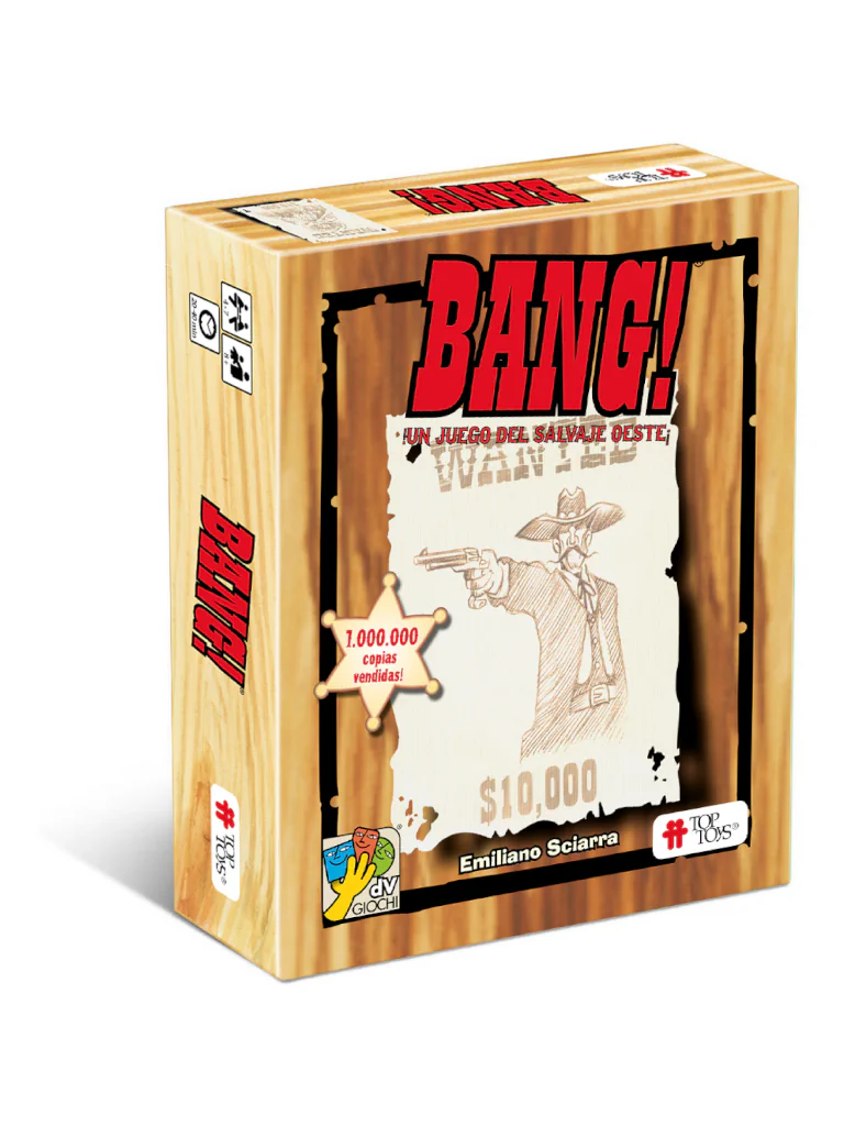 Bang! Juego Familiar de Roles Ocultos Bang! Juego Familiar de Roles Ocultos | TOP TOYS