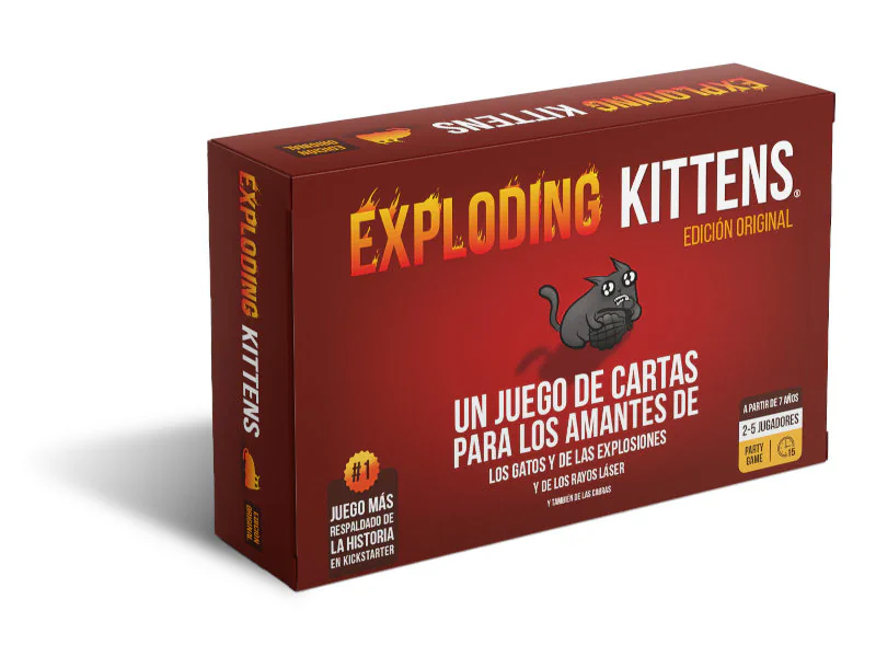 Exploding Kittens - Juego de Cartas | TOP TOYS