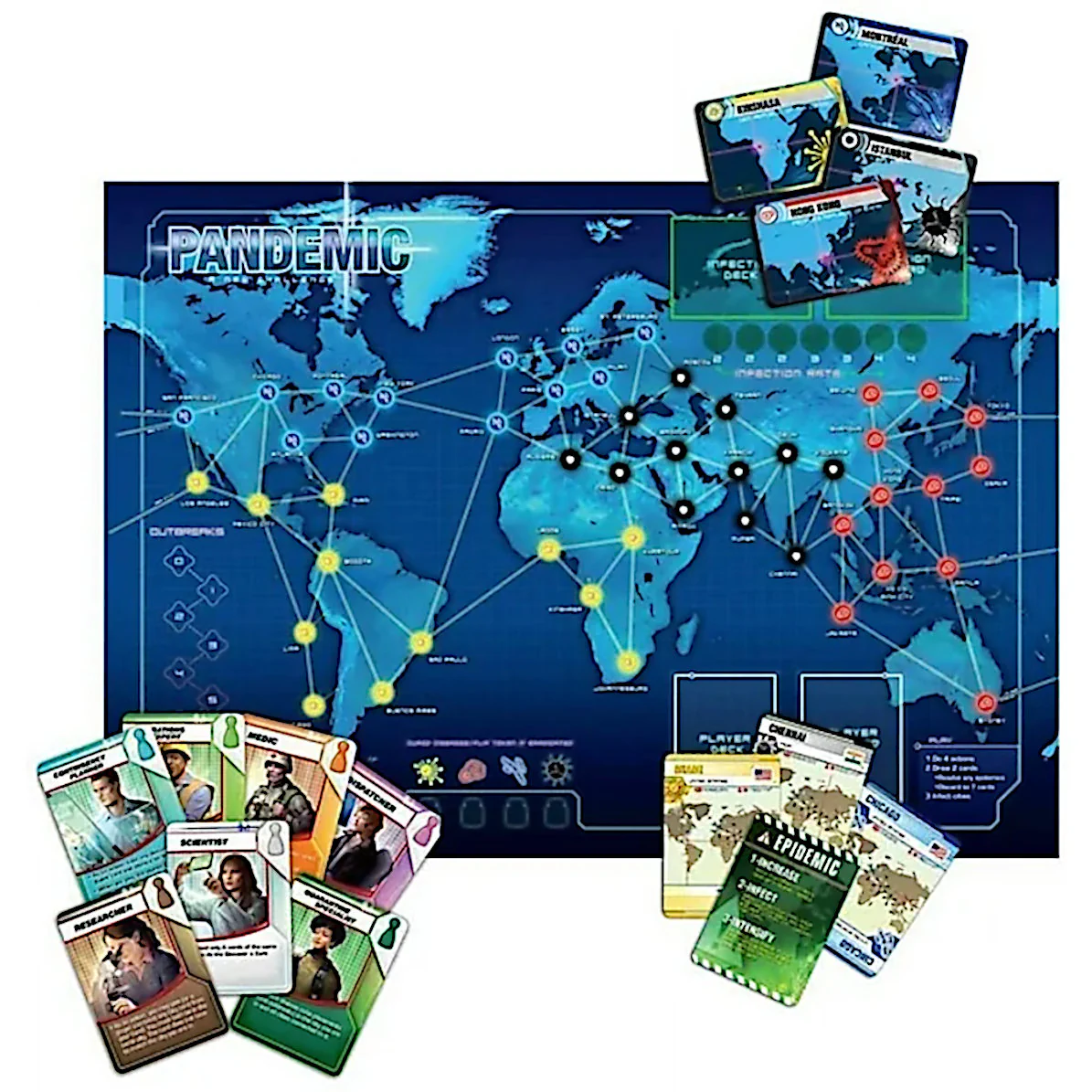 Set: Pandemic - Juego Familiar Set: Pandemic - Juego Familiar | TOP TOYS
