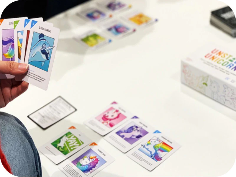 Componentes: Unstable Unicorns - Juego de Cartas Componentes: Unstable Unicorns - Juego de Cartas | TOP TOYS