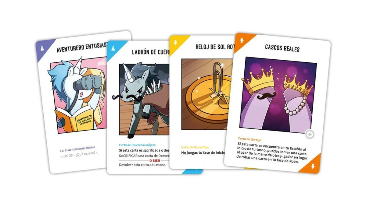 Componentes: Unstable Unicorns - Juego de Cartas Componentes: Unstable Unicorns - Juego de Cartas | TOP TOYS