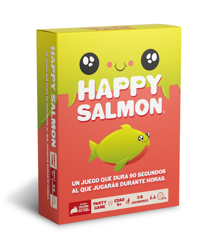 Happy Salmon - Juego de Cartas Party | TOP TOYS