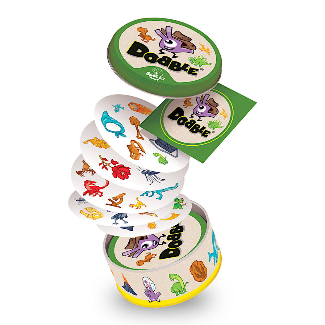 Dobble Dinosaurios - Juego de Cartas Dobble Dinosaurios - Juego de Cartas | TOP TOYS