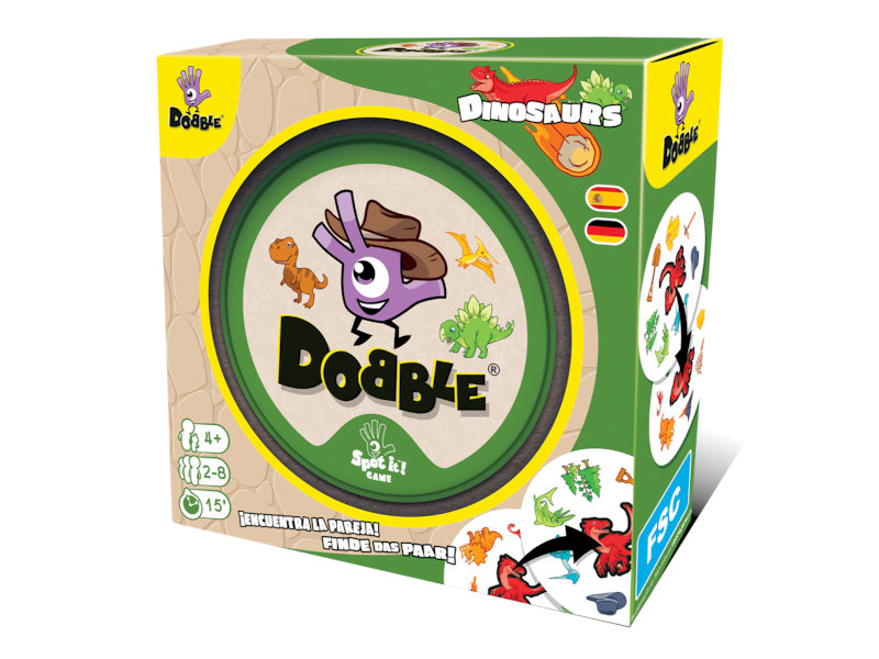 Dobble Dinosaurios - Juego de Cartas Dobble Dinosaurios - Juego de Cartas de TOP TOYS