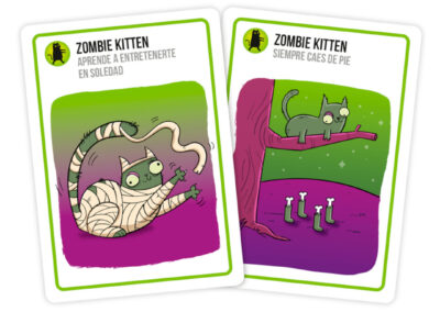 Cartas: Zombie Kittens - Juego de Cartas | TOP TOYS