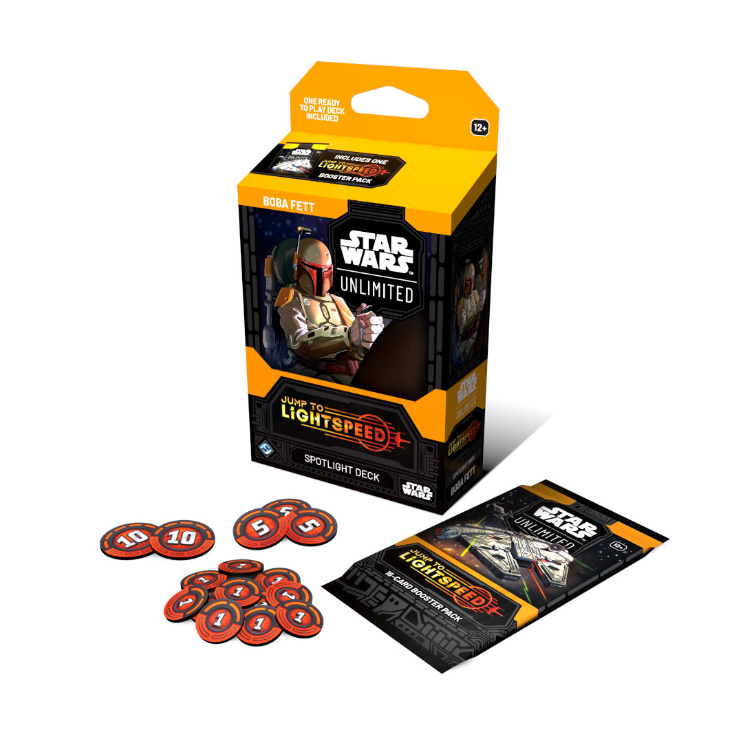 Set: STAR WARS: Unlimited - Jump to Lightspeed: Starter Pack Boba Fett | TOP TOYS