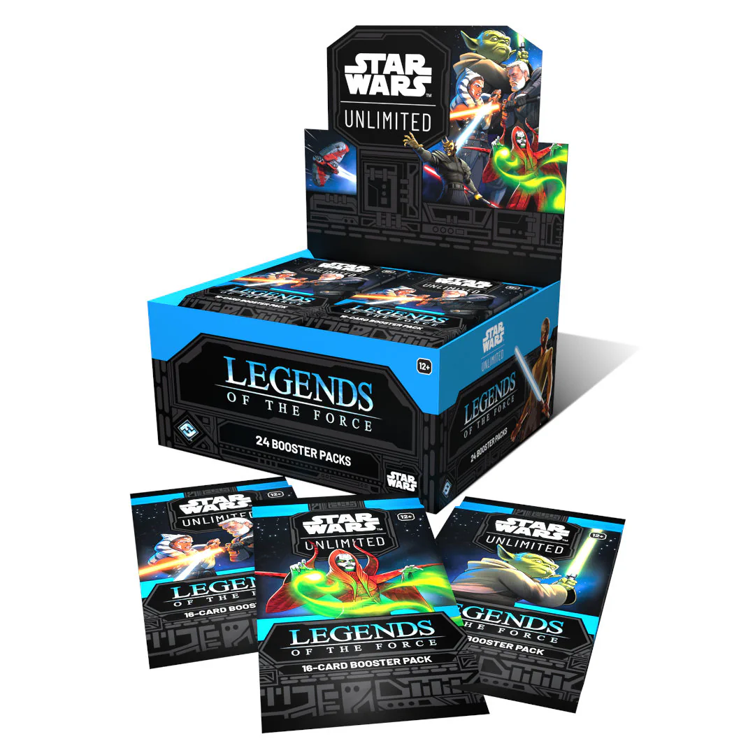 Set: STAR WARS: Unlimited - Legends of the Force: Boosters Pack Set: STAR WARS: Unlimited - Legends of the Force: Boosters Pack | TOP TOYS