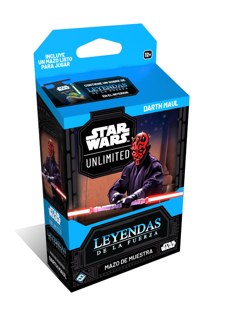 Star Wars: Unlimited - Leyendas de la Fuerza: Starter Pack Darth Maul | TOP TOYS