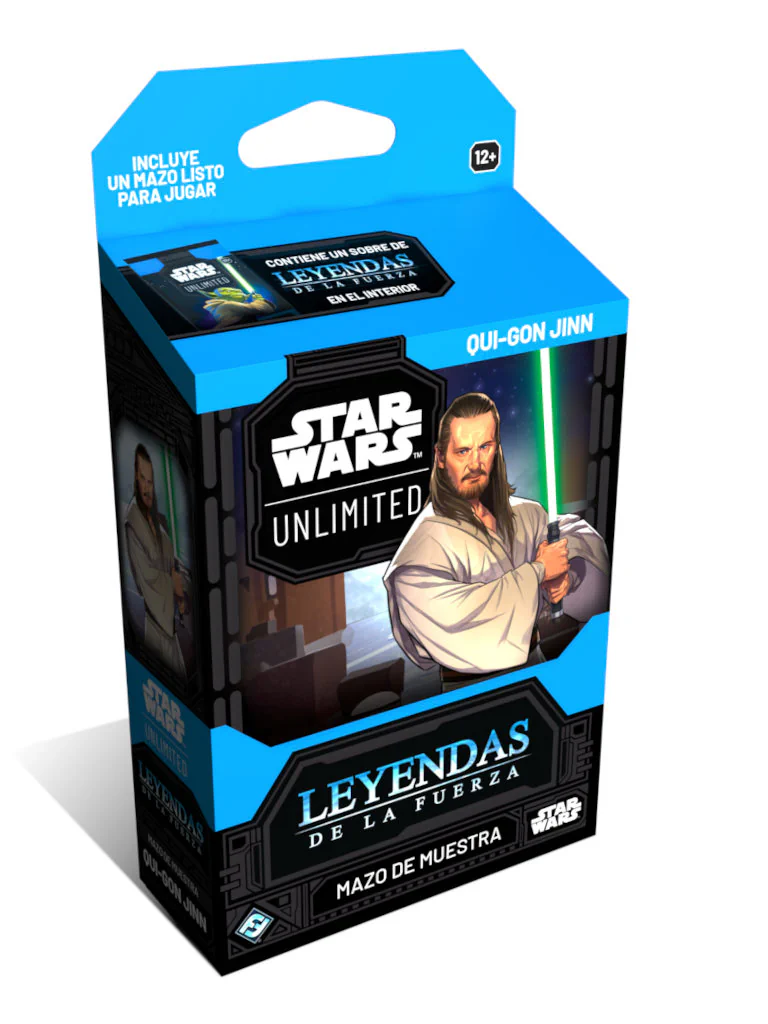 STAR WARS: Unlimited - Leyendas de la Fuerza: Starter Pack Qui-Gon Jinn | TOP TOYS