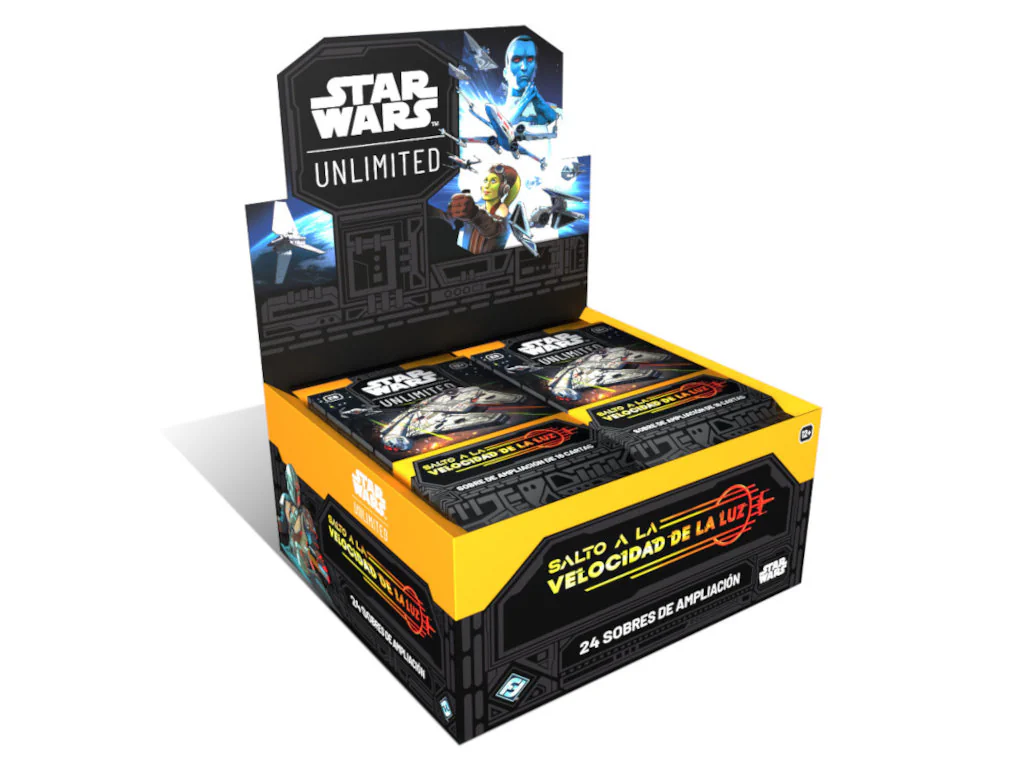 STAR WARS: Unlimited - Salto a la Velocidad de la Luz: Boosters STAR WARS: Unlimited - Salto a la Velocidad de la Luz: Boosters | TOP TOYS