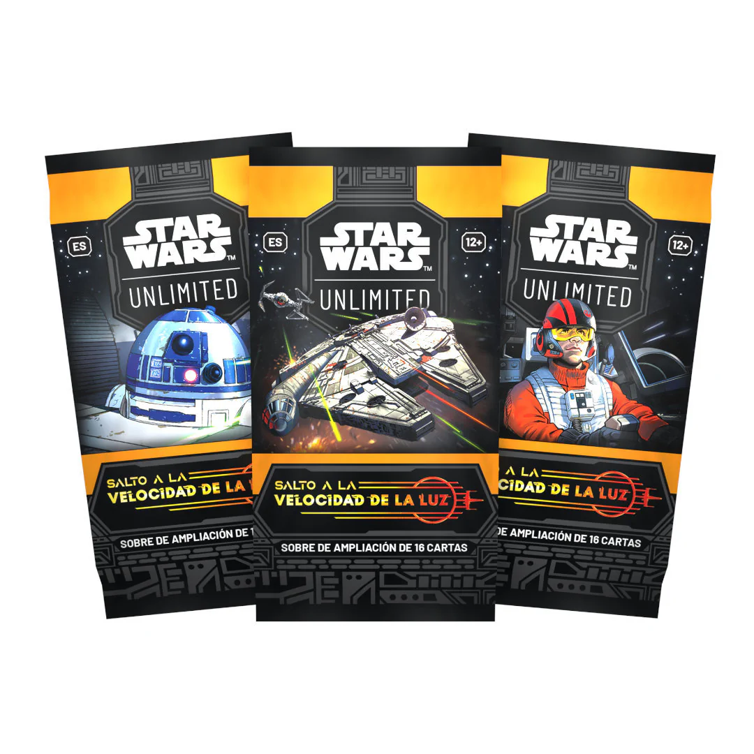Sobres: STAR WARS: Unlimited - Salto a la Velocidad de la Luz: Boosters | TOP TOYS