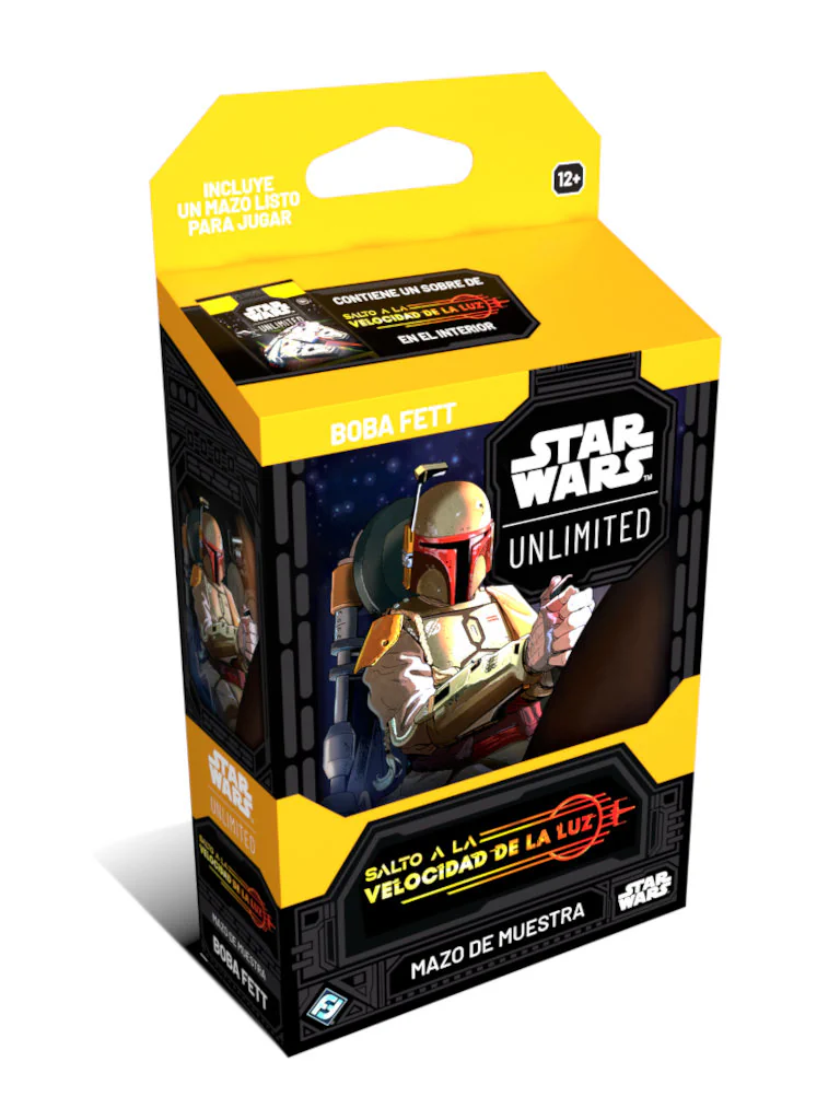 STAR WARS: Unlimited - Salto a la Velocidad de la Luz: Starter Pack Boba Fett STAR WARS: Unlimited - Salto a la Velocidad de la Luz: Starter Pack Boba Fett | TOP TOYS