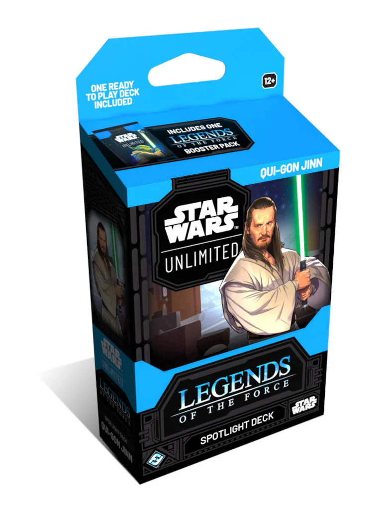 STAR WARS: Unlimited - Legends of the Force: Qui-Gon Jinn Starter Pack STAR WARS: Unlimited - Legends of the Force: Qui-Gon Jinn Starter Pack | TOP TOYS