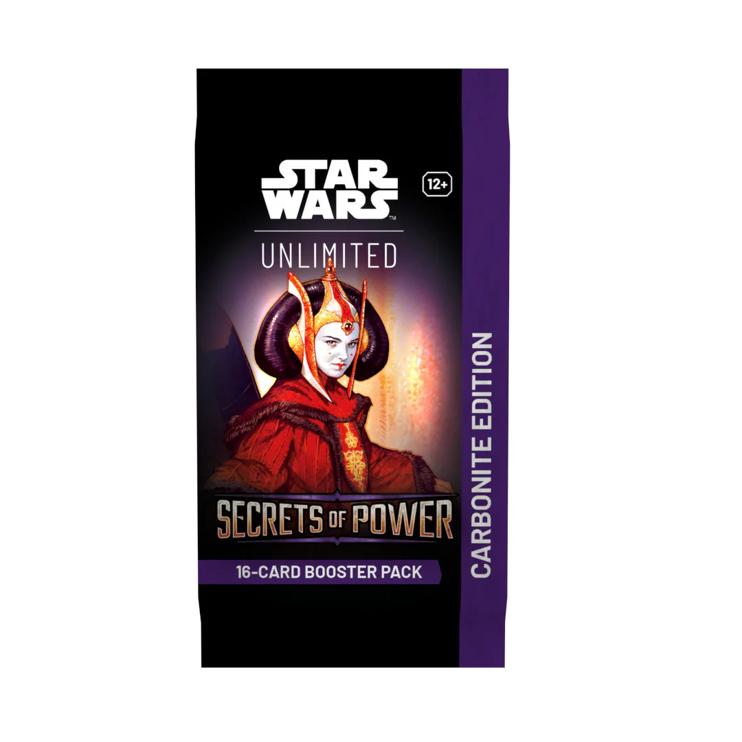 Booster Pack: STAR WARS: Unlimited - Secrets of Power: Carbonite Edition Booster Packs Booster Pack: STAR WARS: Unlimited - Secrets of Power: Carbonite Edition Booster Packs | TOP TOYS