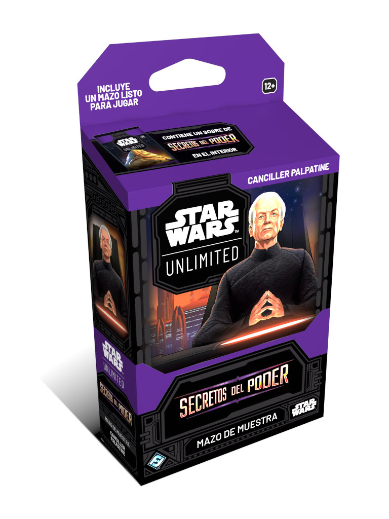 STAR WARS: Unlimited - Secretos del Poder: Starter Pack Canciller Palpatine | TOP TOYS