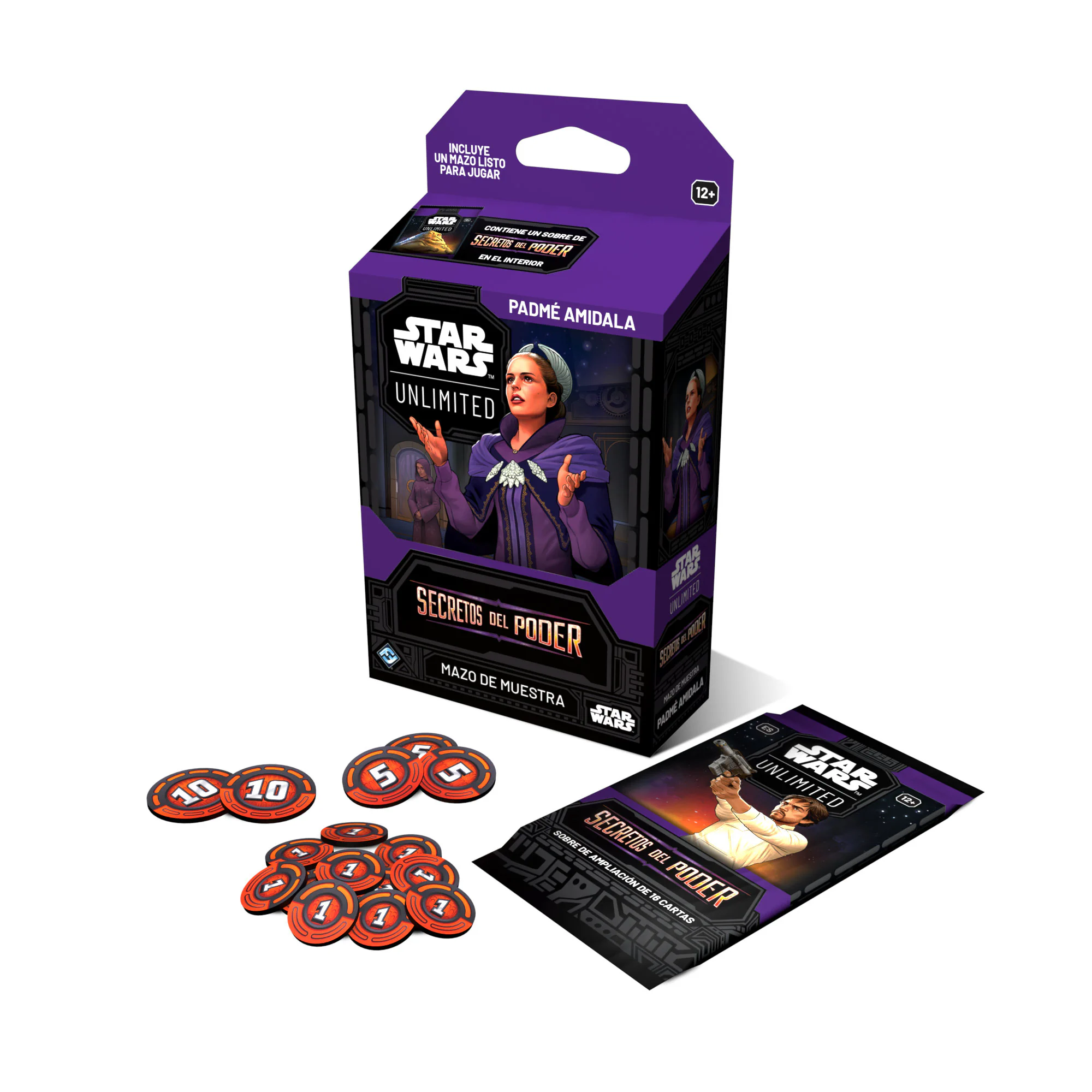 Set: STAR WARS: Unlimited - Secretos del Poder: Starter Pack Padmé Amidala | TOP TOYS