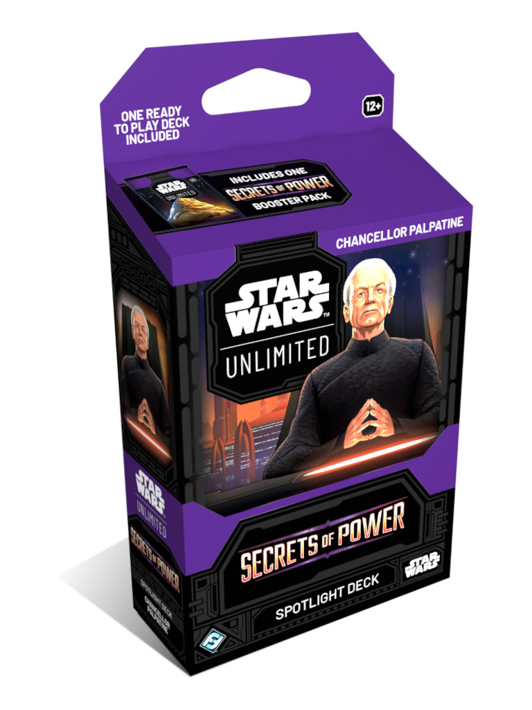 STAR WARS: Unlimited - Secrets of Power: Starter Pack Chancellor Palpatine | TOP TOYS