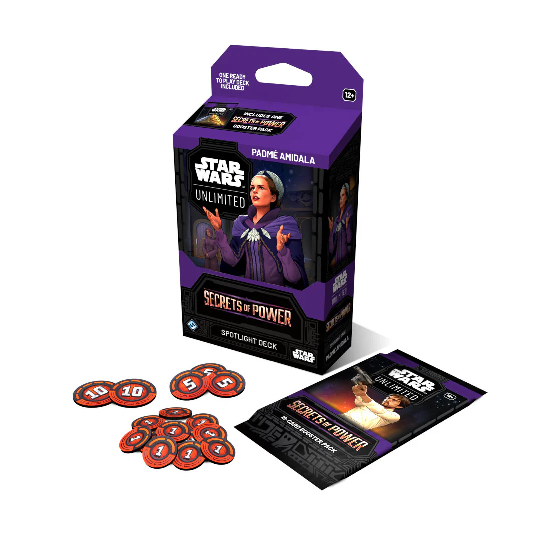 Set: STAR WARS: Unlimited - Secrets of Power: Starter Pack Padmé Amidala Set: STAR WARS: Unlimited - Secrets of Power: Starter Pack Padmé Amidala | TOP TOYS