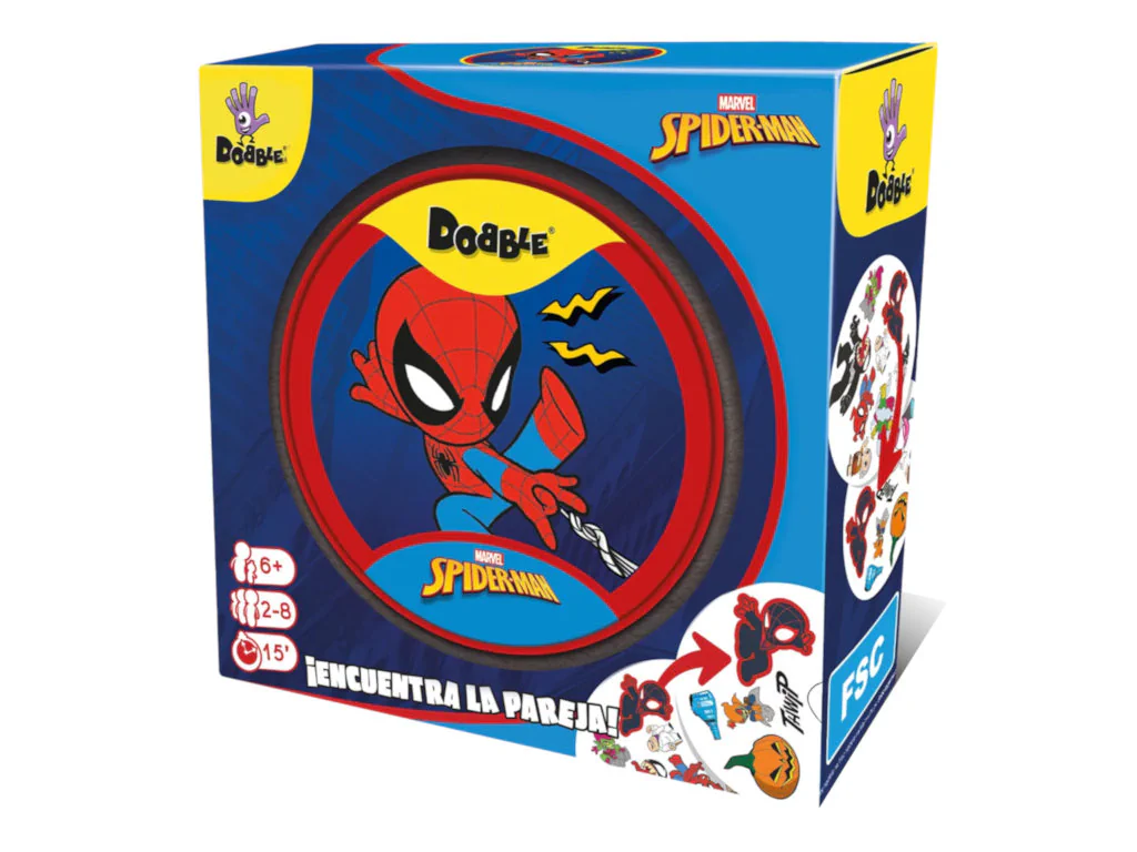 Dobble Spider-Man - Juego de Cartas | TOP TOYS