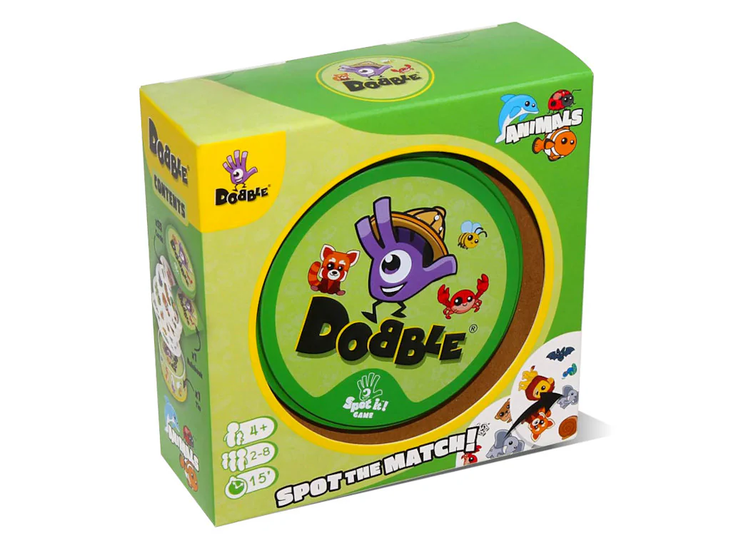 Dobble Animales - Juego de Cartas | TOP TOYS