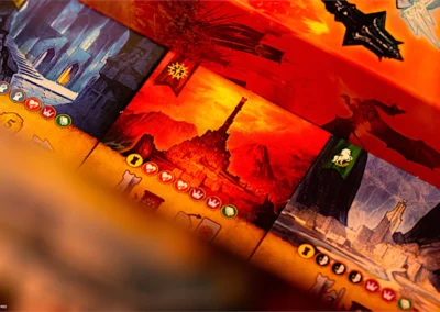 Componentes: El Señor de los Anillos: El Duelo por la Tierra Media | TOP TOYS